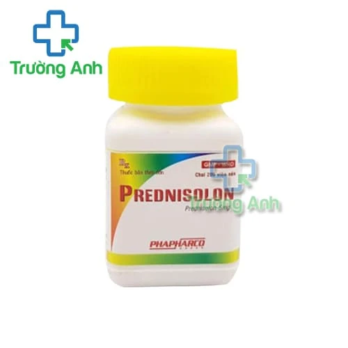 Prednisolon 5mg Phapharco (200 viên) - Thuốc chống viêm và ức chế miễn dịch