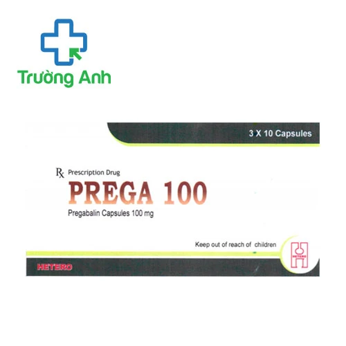 Prega-100 Hetero - Thuốc trị đau dây thần kinh hiệu quả