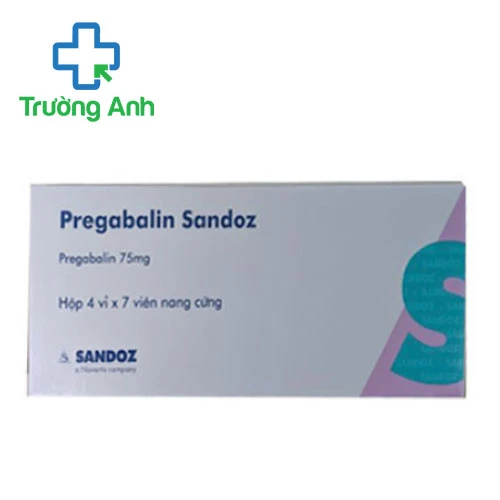 Pregabalin Sandoz 75mg - Thuốc điều trị đau dây thần kinh