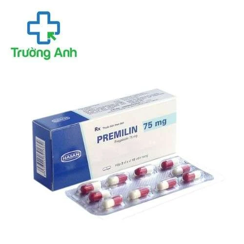 Premilin 75mg Hasan - Dermapharm - Điều trị động kinh hoặc đau thần kinh