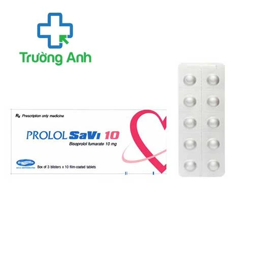 Prolol SaVi 10 - Thuốc điều trị tăng huyết áp nhanh chóng