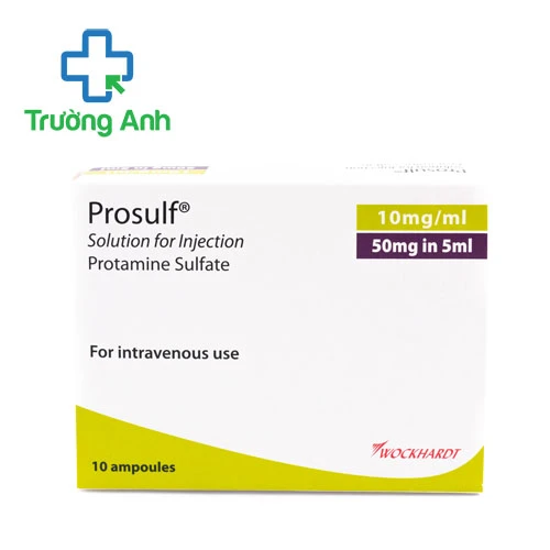 Prosulf 10mg/ml CP - Thuốc điều trị quá liều heparin của Anh