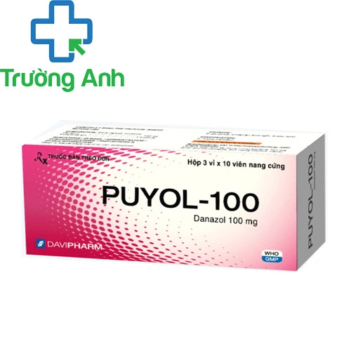 Puyol-100 - Thuốc điều trị nội mạc tử cung, bệnh vú của Davipharm