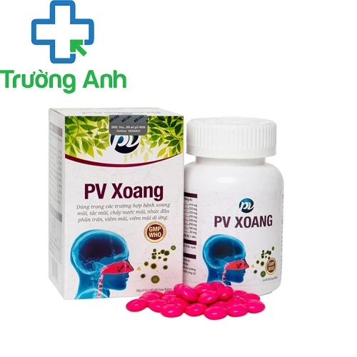 PV Xoang - Sản phẩm hỗ trợ điều trị viêm xoang của PV Pharma