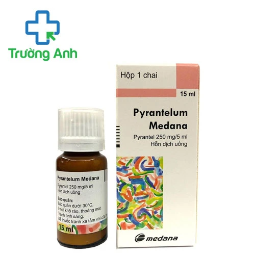 Pyrantelum Medana 250mg/5ml (15ml) - Thuốc tẩy giun của Ba Lan