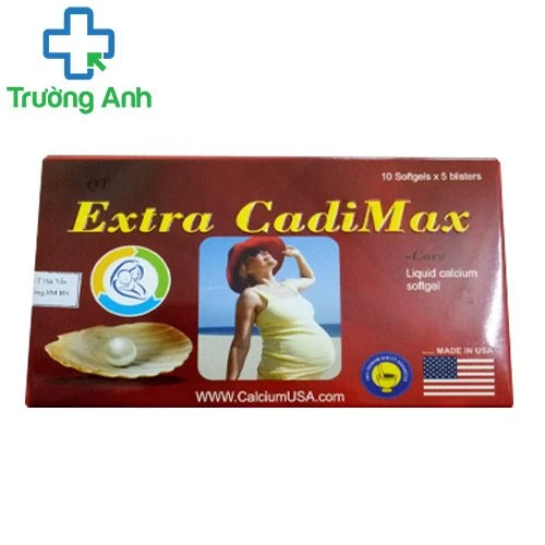 QT Extra CadiMax - Giúp bổ sung Calci hiệu quả cho cơ thể