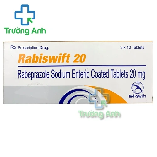 Rabiswift 20mg Ind-Swift (Rabeprazole) - Trị viêm loét dạ dày