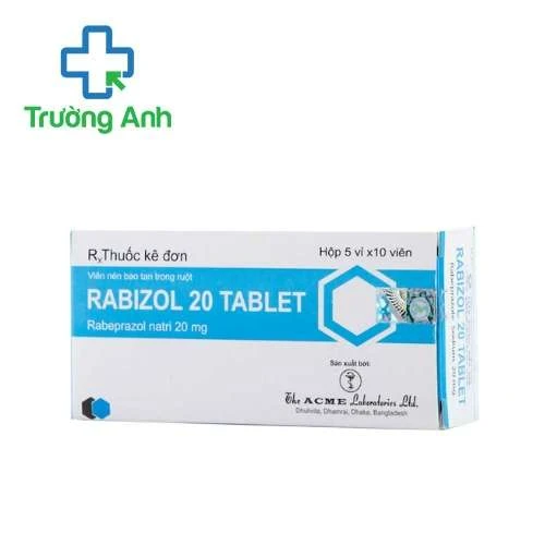 Rabizol 20 tablet Acme Lab - Điều trị loét tá tràng hoạt động