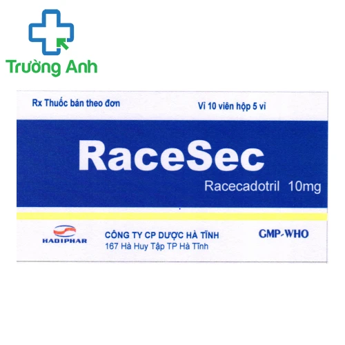 Racesec 10mg Hadiphar - Thuốc điều trị tiêu chảy cấp