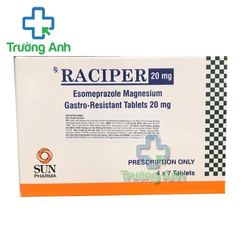 Raciper 20 - Thuốc điều trị viêm loét dạ dày tá tràng của Ấn Độ