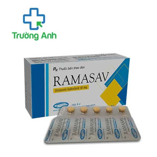 Ramasav 40mg Savipharm - Thuốc điều trị co thắt cơ trơn hiệu quả