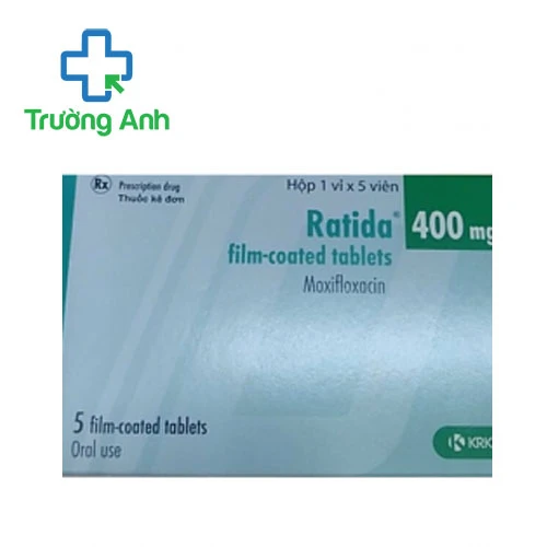 Ratida 400mg film-coated tablets Krka - Thuốc trị nhiễm khuẩn của Slovenia