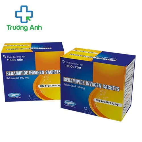 Rebamipide Invagen Sachets - Thuốc trị viêm loét dạ dày hiệu quả