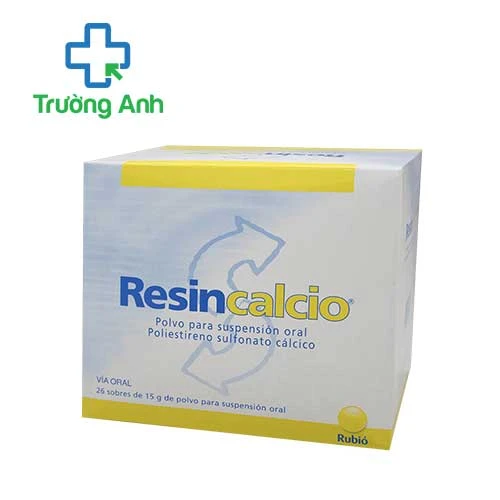 Resincalcio Rubió - Thuốc điều trị tăng kali máu hiệu quả