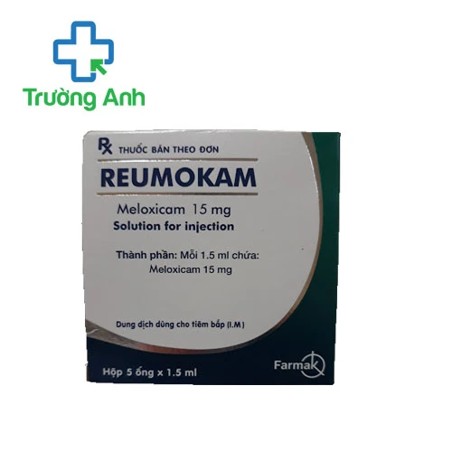 Reumokam 15mg/1,5ml - Thuốc trị đau xương khớp hiệu quả