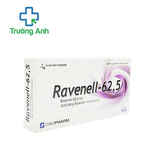 Revenell-62,5 Davipharm - Thuốc trị tăng áp lực động mạch phổi