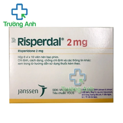 Risperdal 2mg - Thuốc điều trị tâm thần phân liệt hiệu quả