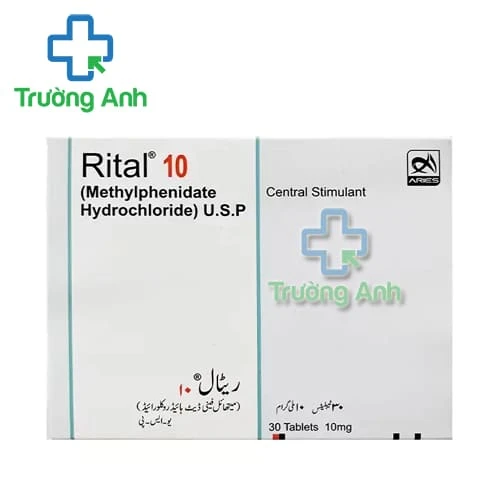 Rital 10 Aries Pharma - Thuốc điều trị chứng rối loạn tăng động