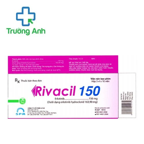 Rivacil 150 SPM - Làm chết các tế bào ung thư phổi