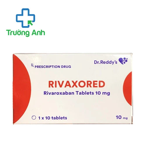 Rivaxored 10mg Dr.Reddy - Thuốc điều trị tắc huyết khối tĩnh mạch