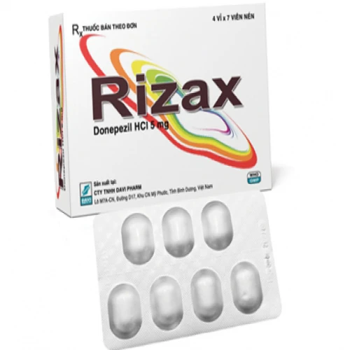 Rizax - Thuốc điều trị suy giảm trí nhớ hiệu quả của Davipharm
