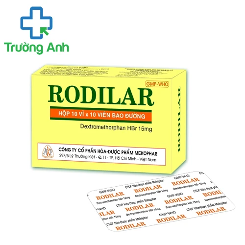 Rodilar Mekophar - Thuốc điều trị bệnh ho hiệu quả