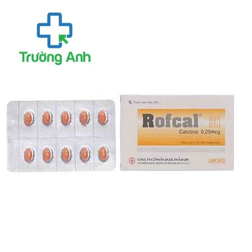 Rofcal 0,25mcg OPC - Thuốc điều trị loãng xương hiệu quả
