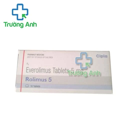 Rolimus 5mg Cipla - Thuốc điều trị bệnh ung thư
