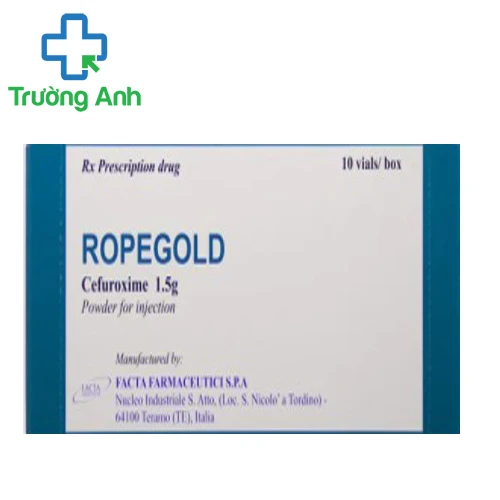 Ropegold - Thuốc điều trị nhiễm khuẩn nặng hiệu quả của Ý