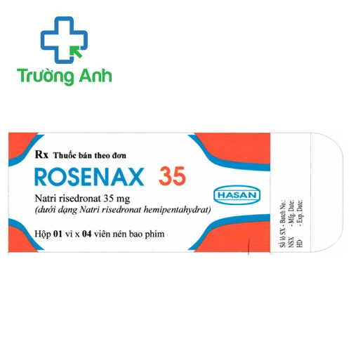 Rosenax 35 - Thuốc điều trị loãng xương hiệu quả của Hasan
