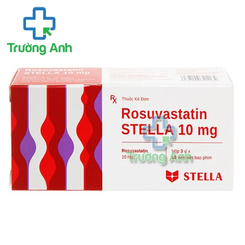 Rosuvastatin Stella 10mg - Thuốc điều trị tăng Cholesterol máu 