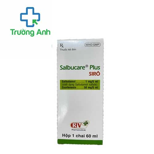 Salbucare Plus Siro 60ml POV - Thuốc trị viêm phế quản hiệu quả