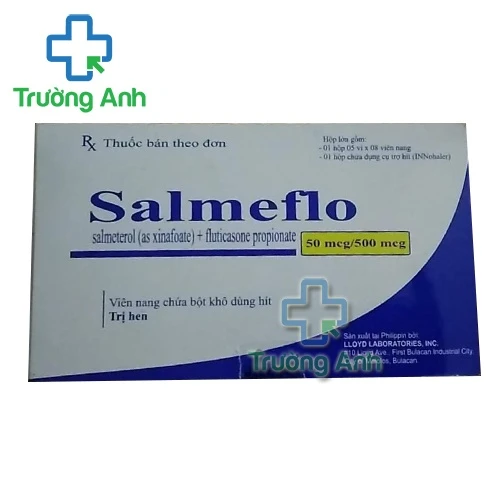 Salmeflo 50mcg/250mcg Lloyd Lab - Thuốc trị hen suyễn hiệu quả