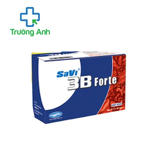 SaVi 3B Forte Savipharm - Bổ sung vitamin nhóm B hiệu quả