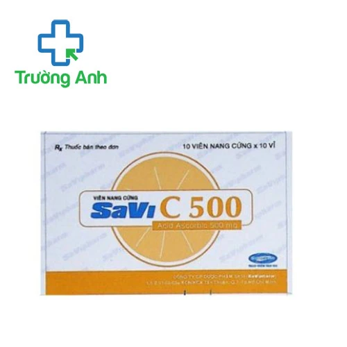 Savi C 500mg - Thuốc điều trị thiếu hụt vitamin C
