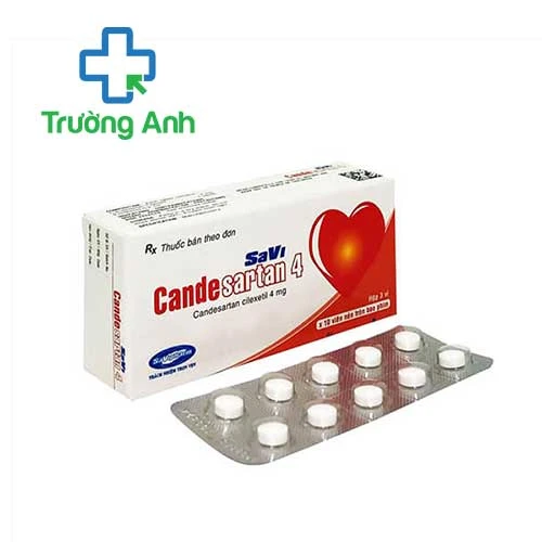 Savi Candesartan 4 - Thuốc điều trị tăng huyết áp hiệu quả