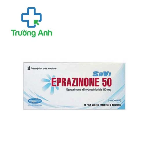 SaVi Eprazinone 50 - Thuốc tiêu dịch nhầy phế quản hiệu quả