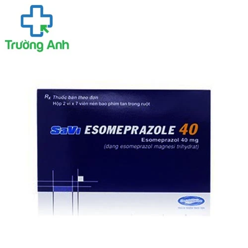 Savi Esomeprazole 40mg - Thuốc trị viêm loét dạ dày tá tràng