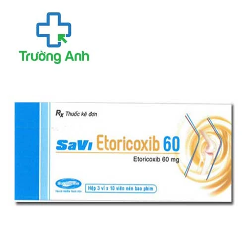 SaVi Etoricoxib 60 - Thuốc giảm đau, chống viêm xương khớp