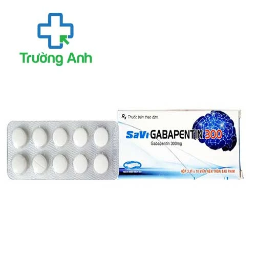 SaVi Gabapentin 300 - Thuốc điều trị bệnh động kinh cục bộ