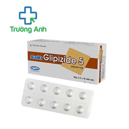 SaVi Glipizide 5 - Thuốc điều trị đái tháo đường tuyp 2 hiệu quả