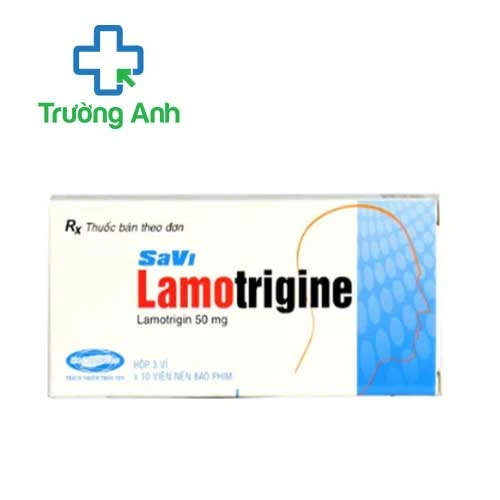 SaVi Lamotrigine 50mg - Thuốc điều trị động kinh cục bộ