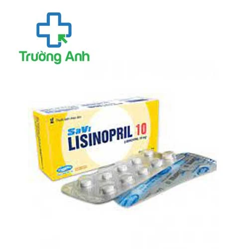 SaVi Lisinopril 10 - Thuốc điều trị tăng huyết áp hiệu quả