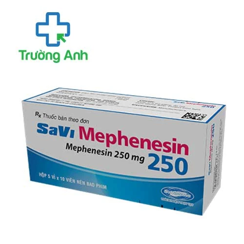 SaVi Mephenesin 250 - Thuốc điều trị co thắt cơ hiệu quả