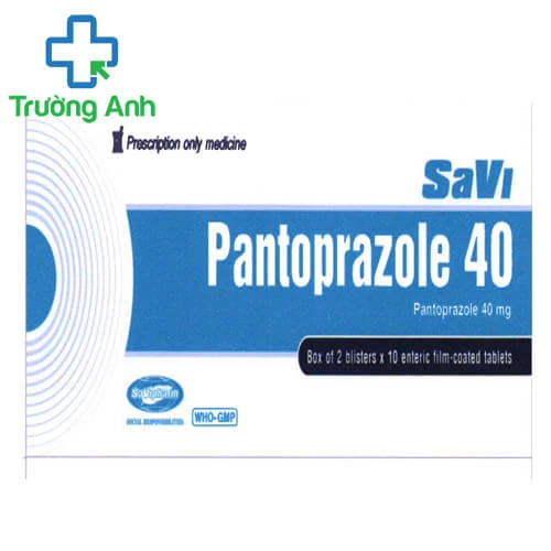 SaVi Pantoprazole 40 - Thuốc trị trào ngược dạ dày hiệu quả