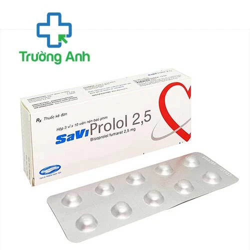 Savi Prolol 2,5 - Thuốc điều trị tăng huyết áp nhanh chóng
