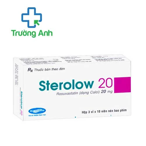 Sterolow 20 Savipharm - Thuốc điều trị tăng cholesterol hiệu quả