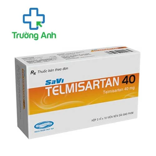 SaVi Telmisartan 40 - Thuốc điều trị tăng huyết áp vô căn