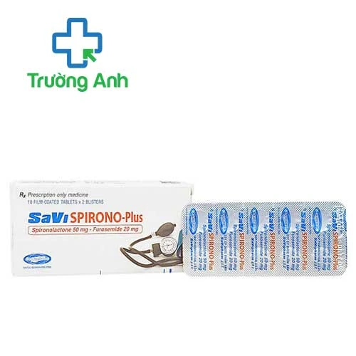 Savispirono-Plus Savipharm - Thuốc trị tăng huyết áp hiệu quả