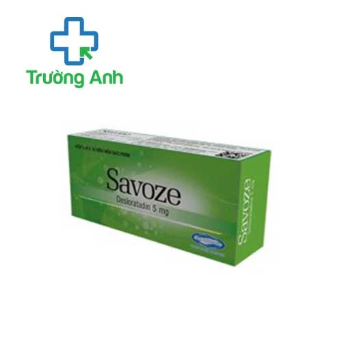 Savoze 5mg Savipharm - Thuốc điều trị viêm mũi dị ứng hiệu quả